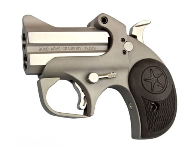 Bond Arms Roughneck 2.5" BBL Stainless Steel Rubber Grips 380 ACP